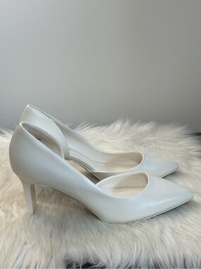Call It Spring White Pointed-Toe Stiletto Pumps